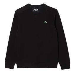 Áo Nỉ Sweater Nam Lacoste Mesh Panel Sweatshirt SH9604 C31 Màu Đen Size 5