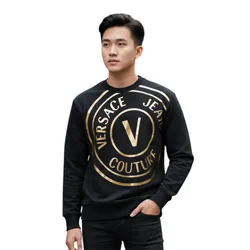 Áo Nỉ Versace Jeans Couture 72GAIT16 CF01O G89 Màu Đen Size S