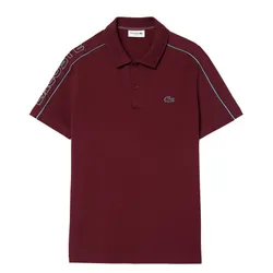 Áo Polo Nam Lacoste Slim Fit Tech Piqué Movement PH1426 51 RIS Màu Đỏ Mận Size L