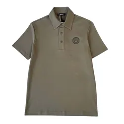 Áo Polo Nam Versace Classic Logo Medusa Printed In Olive 1019259 1A15939 1GM10 Màu Xanh Rêu Size XS