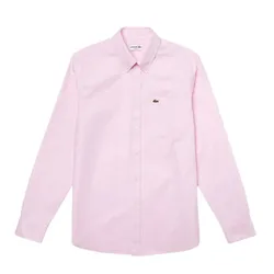 Áo Sơ Mi Dài Tay Nam Lacoste Regular Fit Shirt CH8436 - ADY Màu Hồng Size 39