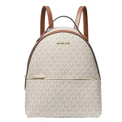 Balo Nữ Michael Kors Backpacks 35F3G6HB6B Màu Nâu Trắng