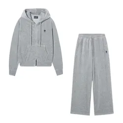 Bộ Quần Áo Nỉ Nữ WHOAU Steve Bear WHMZF4V51F Màu Xám