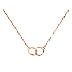 Dây Chuyền Daniel Wellington Elan Unity Necklace RG Daniel Wellington DW00400166 Màu Vàng Hồng
