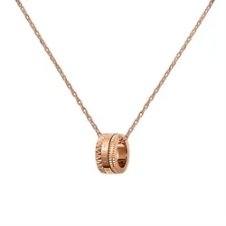 Dây Chuyền Daniel Wellington Elevation Necklace Màu Vàng Hồng