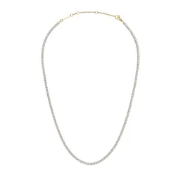 Dây Chuyền Nữ Daniel Wellington Classic Tennis Necklace DW00400391 Màu Vàng Gold