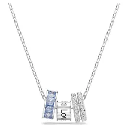 Dây Chuyền Nữ Swarovski Connexus Pendant 5690042 Màu Bạc/Xanh