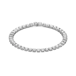 Dây Chuyền Nữ Swarovski Millenia Necklace, Octagon Cut, White, Rhodium Plated 5614929 Màu Bạc