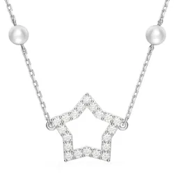 Dây Chuyền Nữ Swarovski Stella Necklace Star 5645379 Màu Bạc