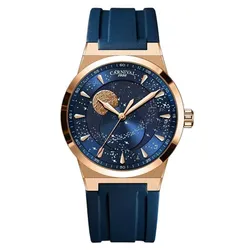 Đồng Hồ Carnival Aquanus Automatic Watch 8182G-VH-DCS-X Màu Xanh