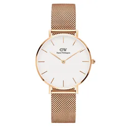 Đồng Hồ Daniel Wellington Petite Melrose 32mm DW00100163 Màu Vàng Hồng