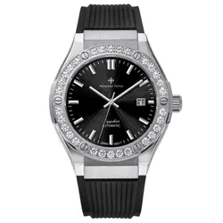 Đồng Hồ Nam Alexander Ferros 6161S-01 Màu Đen Bạc