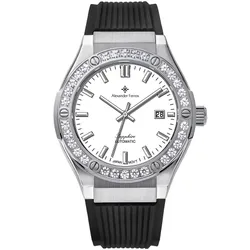 Đồng Hồ Nam Alexander Ferros 6161S-02 Màu Đen Bạc