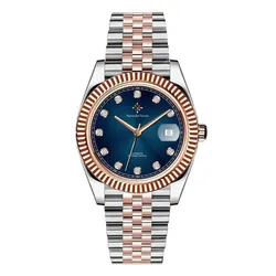 Đồng Hồ Nam Alexander Ferros 8032D/05 Màu Xanh Bạc