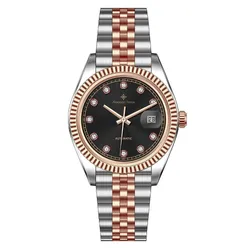 Đồng Hồ Nam Alexander Ferros 8132D/01 Màu Bạc - Đen