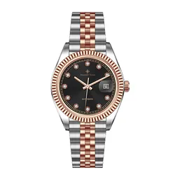 Đồng Hồ Nam Alexander Ferros 8132D/01 Màu Bạc - Vàng Hồng