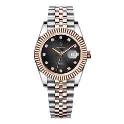 Đồng Hồ Nam Alexander Ferros 8192D/01 Màu Đen - Bạc