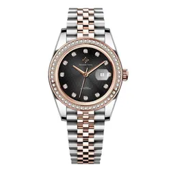 Đồng Hồ Nam Alexander Ferros 8201D/01 Màu Đen - Bạc