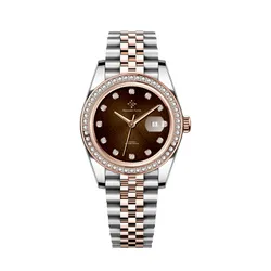 Đồng Hồ Nam Alexander Ferros Automatic 8021D-08 40mm Màu Bạc - Vàng Hồng