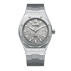 Đồng Hồ Nam Cadisen Casual Mechanical Man Watch C8193G-T4 Màu Bạc/Xám