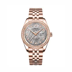 Đồng Hồ Nam Carnival 8131G2-VH-TT Màu Vàng Hồng