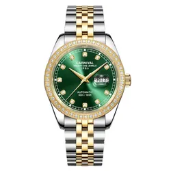 Đồng Hồ Nam Carnival Automatic Watch 8131G2-CV-XL Màu Xanh Lá