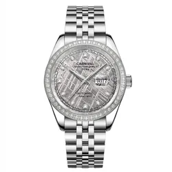 Đồng Hồ Nam Carnival Automatic Watch 8131G2-VT-TT Màu Bạc