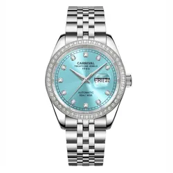 Đồng Hồ Nam Carnival Automatic Watch 8131G2-VT-XT Màu Xanh Dương