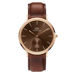 Đồng Hồ Nam Daniel Wellington Classic Multi-Eye St Mawes Amber Rose Gold Màu Nâu