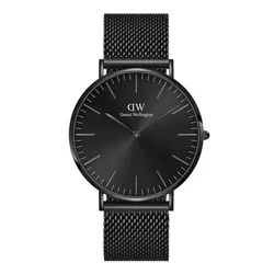 Đồng Hồ Nam Daniel Wellington DW00100632 Classic 40 Ashfield B Onyx Màu Đen