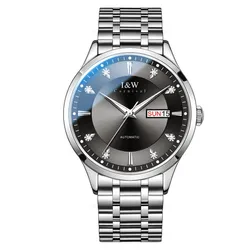 Đồng Hồ Nam I&W Carnival 55838G-T3 Màu Bạc Đen