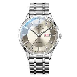 Đồng Hồ Nam I&W Carnival 55838G-T4 Màu Bạc Xám