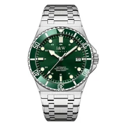 Đồng Hồ Nam I&W Carnival 726G-T3 Màu Xanh Bạc