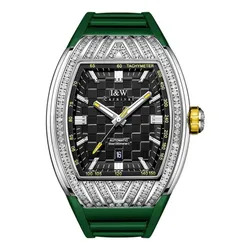 Đồng Hồ Nam I&W Carnival 727G-S3 Màu Xanh Bạc