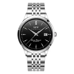 Đồng Hồ Nam I&W Carnival 731G-T3 Màu Đen - Bạc