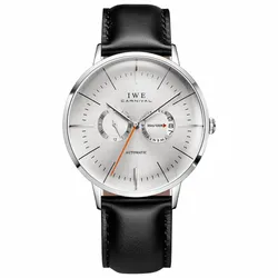 Đồng Hồ Nam I&W Carnival 8053G-D1 Màu Đen Bạc