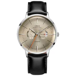 Đồng Hồ Nam I&W Carnival 8053G-D4 Màu Đen Be