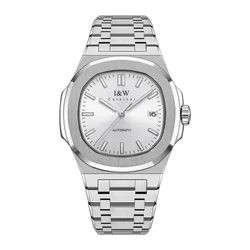 Đồng Hồ Nam I&W Carnival Automatic Watch 750G1-T1 Màu Bạc