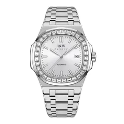 Đồng Hồ Nam I&W Carnival Automatic Watch 750G2-T1 Màu Bạc