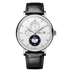 Đồng Hồ Nam Lobinni LB13056G-D3 Màu Đen - Bạc