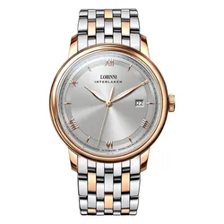 Đồng Hồ Nam Lobinni LB14003G-T1 Màu Bạc - Vàng