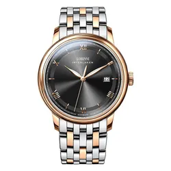 Đồng Hồ Nam Lobinni LB14003G-T2 Màu Bạc - Đen