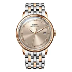 Đồng Hồ Nam Lobinni LB14003G-T3 Màu Bạc - Vàng