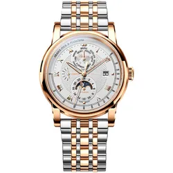 Đồng Hồ Nam Lobinni LB16003G-T1 Màu Bạc - Vàng Hồng