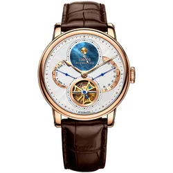 Đồng Hồ Nam Lobinni LB16015G-D1 Màu Nâu - Vàng Hồng