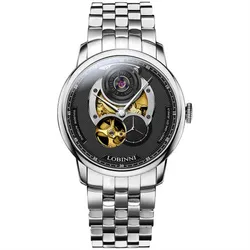 Đồng Hồ Nam Lobinni LB16020G-T4 Màu Đen Bạc