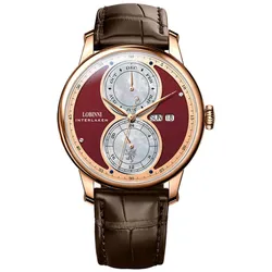 Đồng Hồ Nam Lobinni LB18015G-D3 Màu Nâu Đỏ