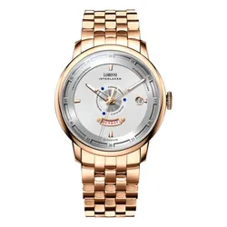 Đồng Hồ Nam Lobinni LB18071G-T1 Màu Bạc Vàng