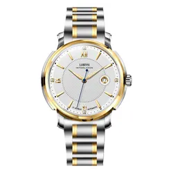 Đồng Hồ Nam Lobinni LB18511G-T1 Màu Bạc Vàng