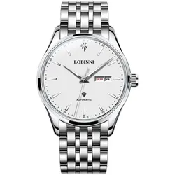 Đồng Hồ Nam Lobinni LB19009G-T1 Màu Bạc